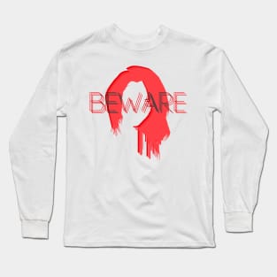 Beware Redhead Long Sleeve T-Shirt